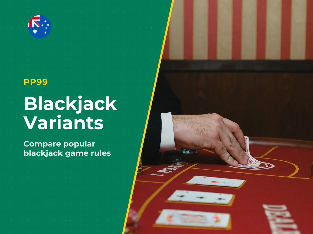 7. Popular blackjack variants rules compared