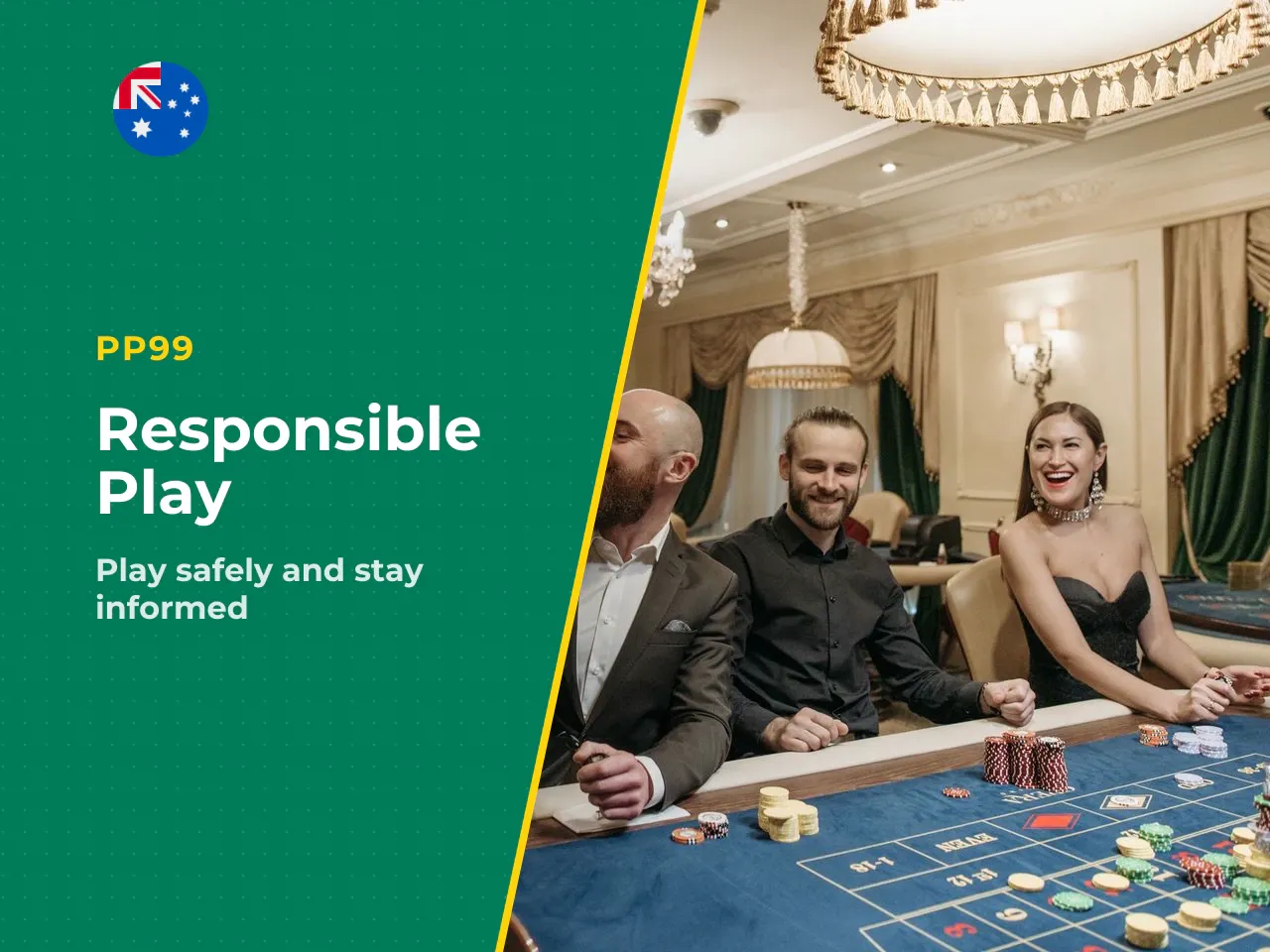 Responsible gambling. Gambling involves the risk