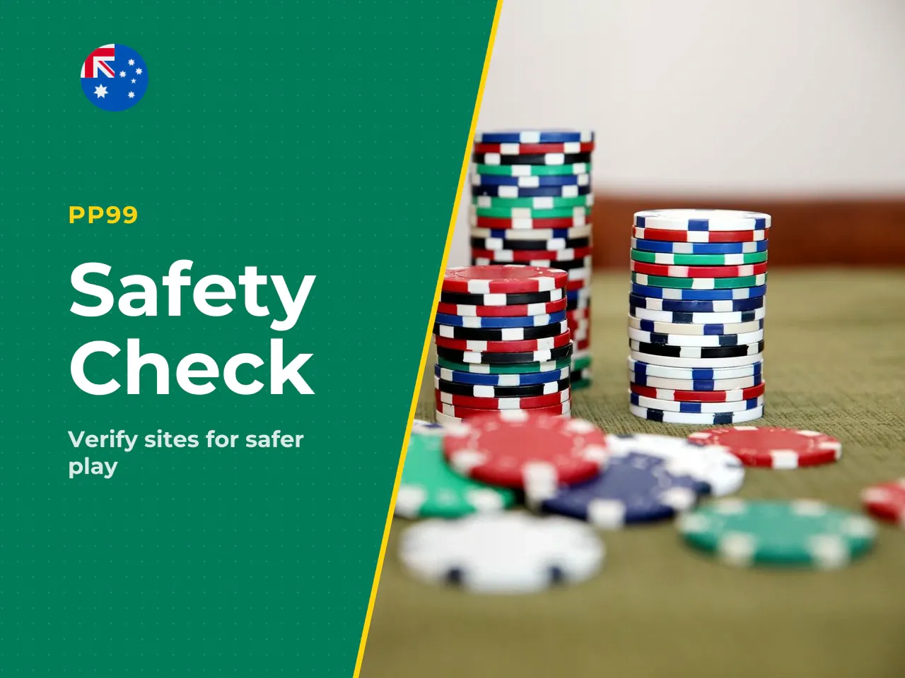 A pre-deposit safety drill. First, look