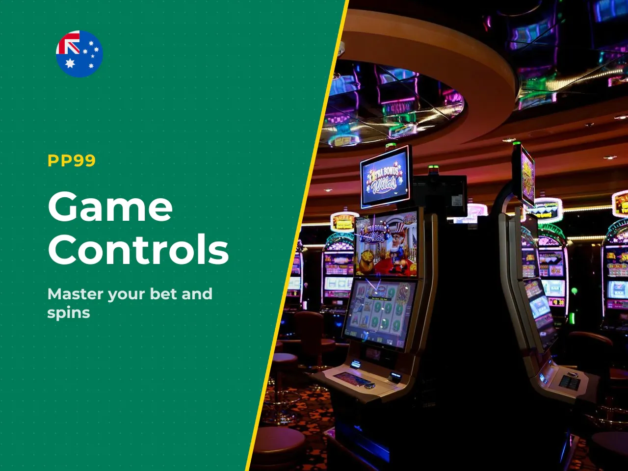 Setting Your Bet and Starting Spins